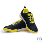 Lining Ultra Max Badminton Shoes (Navy/Lime) - Probadminton
