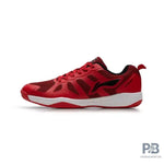 Lining Ultra Max Badminton Shoes (Red/Black) - Probadminton