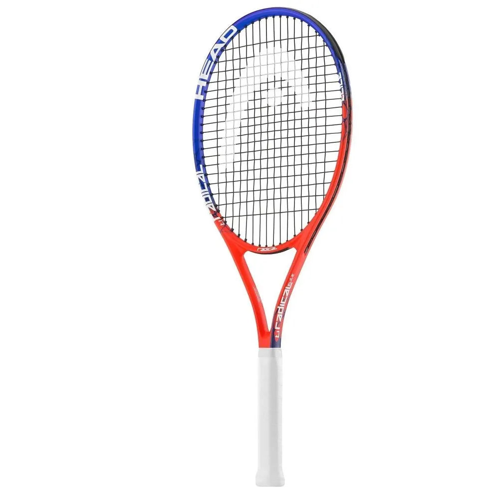 Alt Text: "The Head Ti.Radical Elite Tennis Racket, designed for a perfect blend of power and control. Available now at ProBadminton.in."