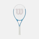 "Wilsn 112 XL Ultra Power Tennis Racquet, 112 sq. inch head, extended length, lightweight, head-heavy balance."