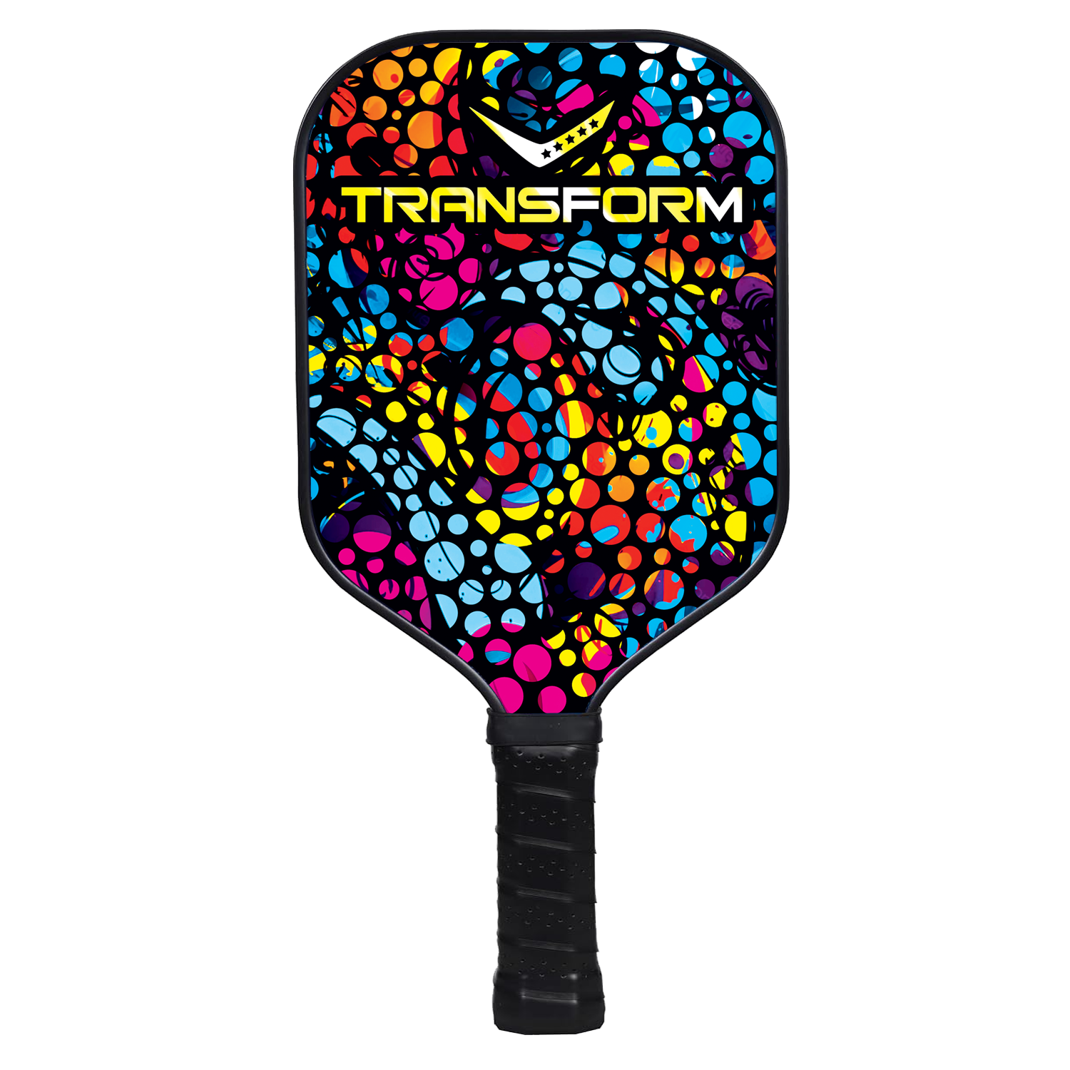 Transform Tyhoon Picklebal Paddel – Graphite Surfase, Polycore, and Vorteks Spin for Power and Controll.