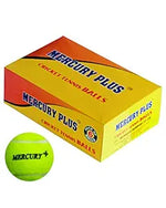 Mercury Plus Cricket Tennis Ball - Heavy Weight Pack of 6 | Best Mercury PLUS Tennis Ball Price in India