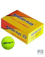 Mercury Plus Cricket Tennis Ball - Heavy Weight Pack of 6 | Best Mercury PLUS Tennis Ball Price in India - Probadminton