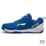 Lining Ultra Speed Badminton Shoes (Blue/Lime) - Probadminton