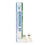 YONEX Aero 50 Badmitton Shuttlecok Pack - Tournament-Grade Goose Feather