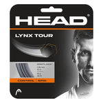 Head Lynx Tour 1.25mm 17g tennis string, yellow monofilament, 12m set, durable, for control and power - available at probadminton.in