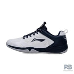 LI-NING Energy 10 Badminton Shoes ( White / Navy) - Probadminton