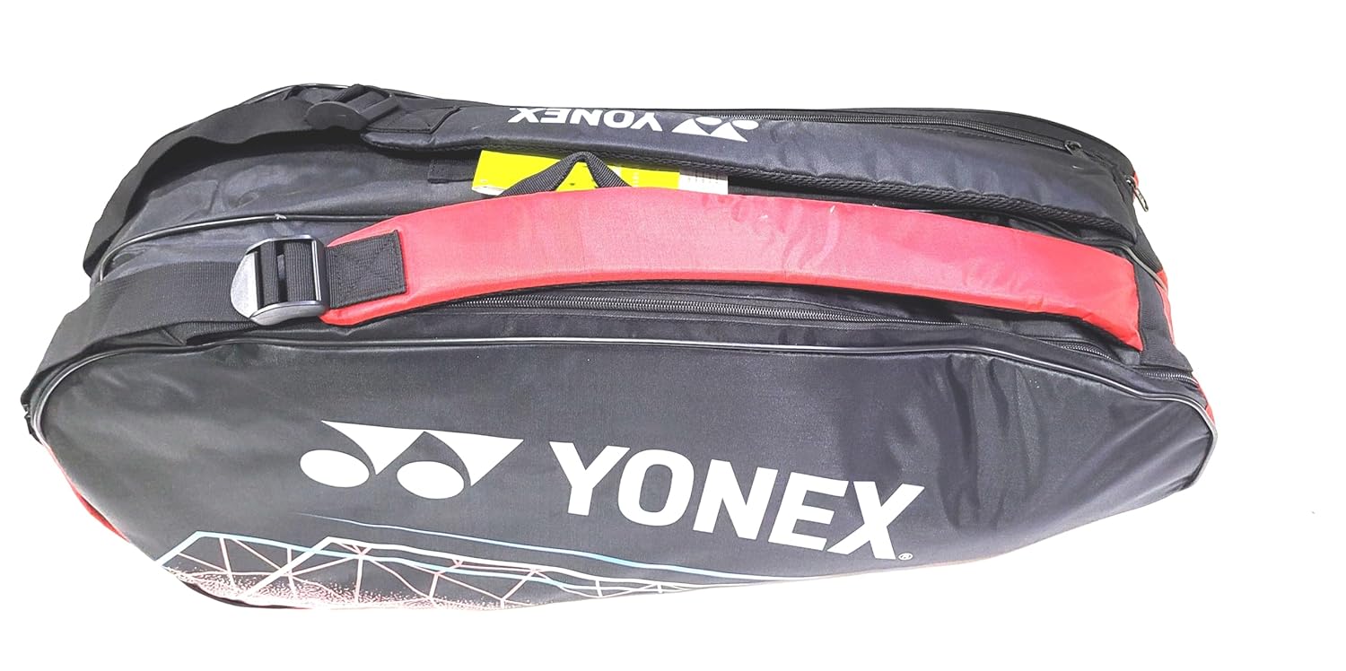 Yonex BT6 Tournament Ace2 Kit Bag 324-0226 (Red/Black) – Best Badminton Kit Bag in India | ProBadminton.in