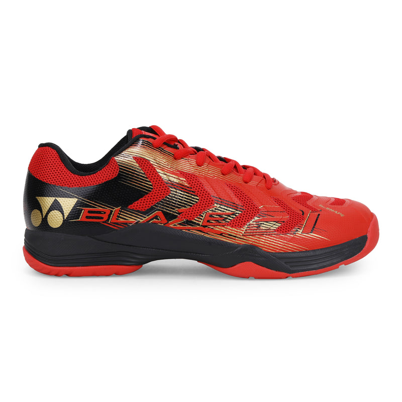 Yonex Blaze 2i Badminton Shoes | Red/Black/Gold