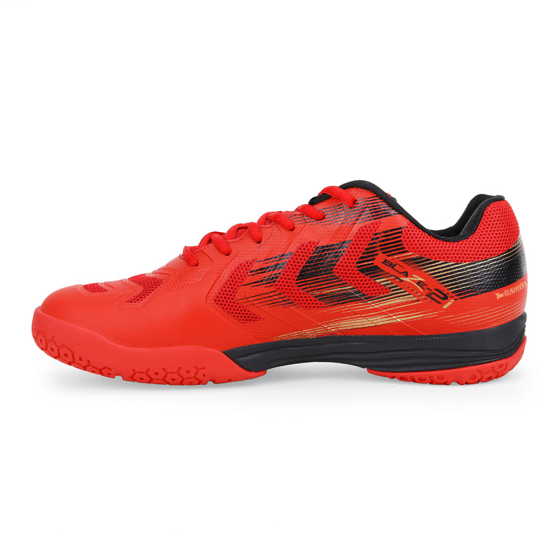 Yonex Blaze 2i Badminton Shoes | Red/Black/Gold