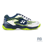 Yonex V 200i Badminton Shoe | White Deep Ocean - Probadminton