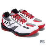 YONEX POWER CUSHION SHB 39 BADMINTON SHOE WHITE RED - Probadminton