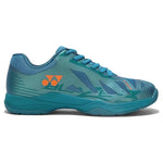 Yonex Blaze 3 Badminton Shoes | Neptune Green/Midnight Turquoise/Hyper Orange - Probadminton