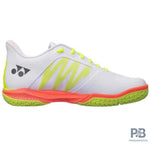Yonex Comfort Z3 Wide Mid Power Cushion Badminton Shoes, White - Probadminton
