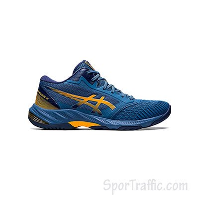 Asics Netburner Ballistic FF MT 3 Indoor Shoes (Azure / Amber)