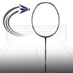 Apacs Z Ziggler badmiton racket 4U G2 – head heavy graphite racket for power players