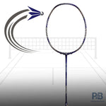 Apacs Z Ziggler badmiton racket 4U G2 – head heavy graphite racket for power players