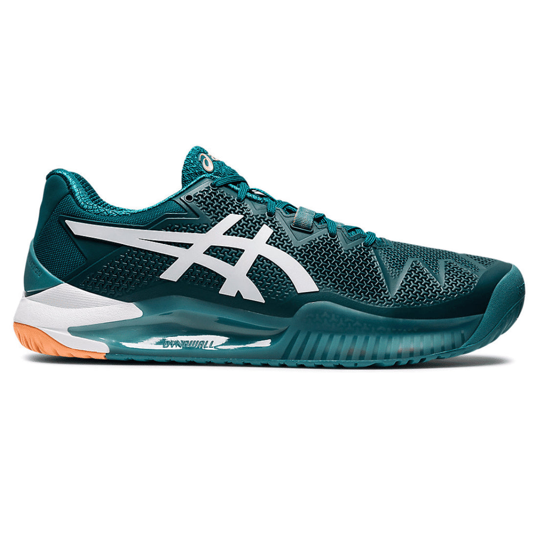 Asics GEL-RESOLUTION 8 Tennis Shoes (Velvet Pine / White)