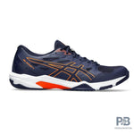 Asics GEL-ROCKET 11 Indoor Court Shoe (Pea Coat / Hyper Orange) - Probadminton