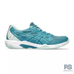 ASICS GEL ROCKET 11 INDOOR SHOES (BLUE TEAL/PALE MINT) - Probadminton