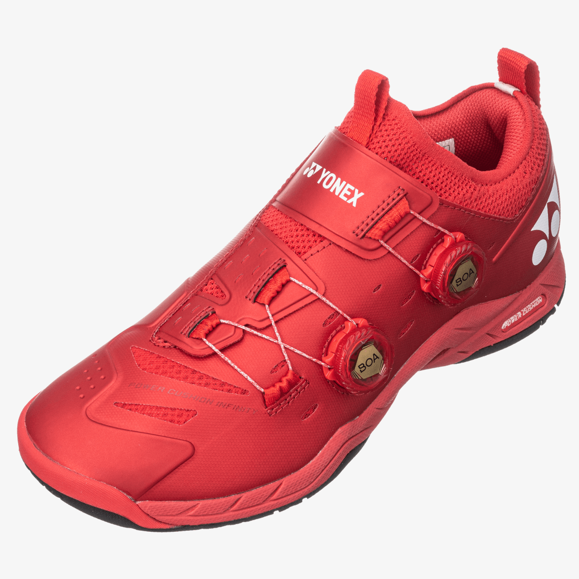 Yonex Power Cushion Infinity 2 Unisex Badminton Shoe | Metallic Red