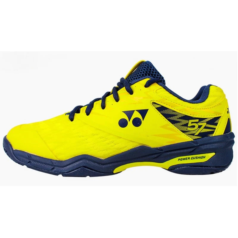 YONEX SHB 57 EX BADMINTON SHOES ( Yellow/ Navy)