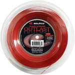 Solinco Oulast 16 string reel 200M red, high durability. Available at probadminton.in.