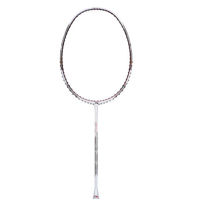Li-Ning Ignite 8 Badminton Racket | Pearl White/Fire Red