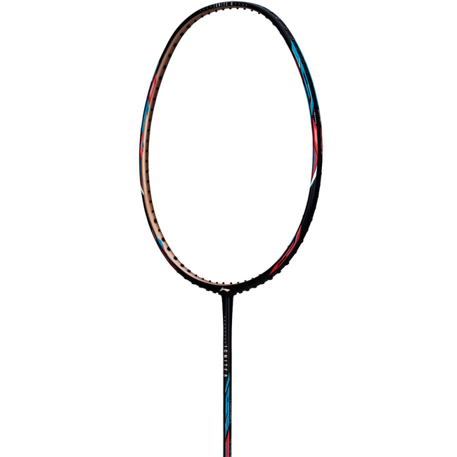 Li-Ning Ignite 8 Badminton Racket | Black Maple Red/Real Teal
