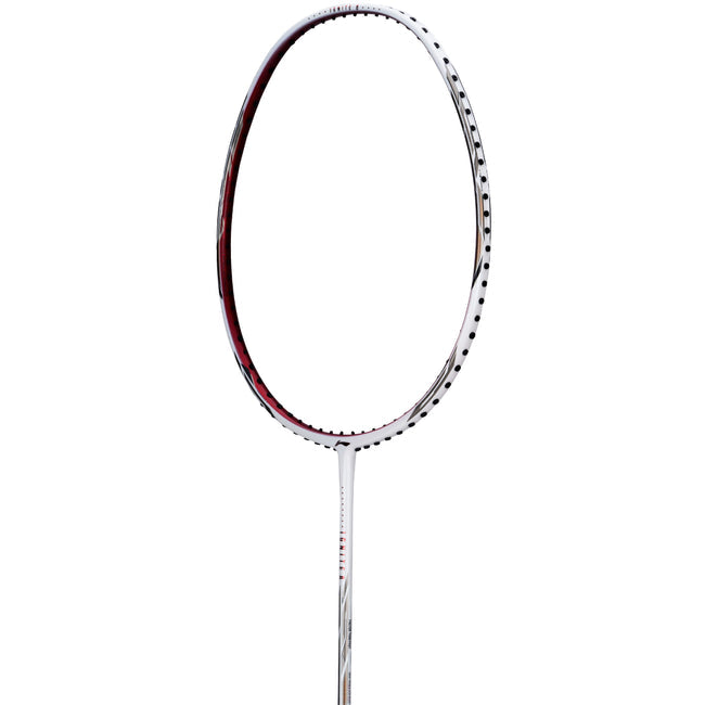 Li-Ning Ignite 8 Badminton Racket | Pearl White/Fire Red