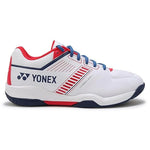Yonex Strider Flow Wide Power Cushion Badminton Shoes (White / Red)