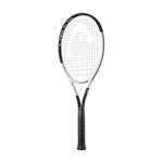 Close-up of the HEAD Speed MP L 2024 tennis racket head, showcasing its sleek design and ready for a competitive "misspell match." Available at ProBadminton.in.