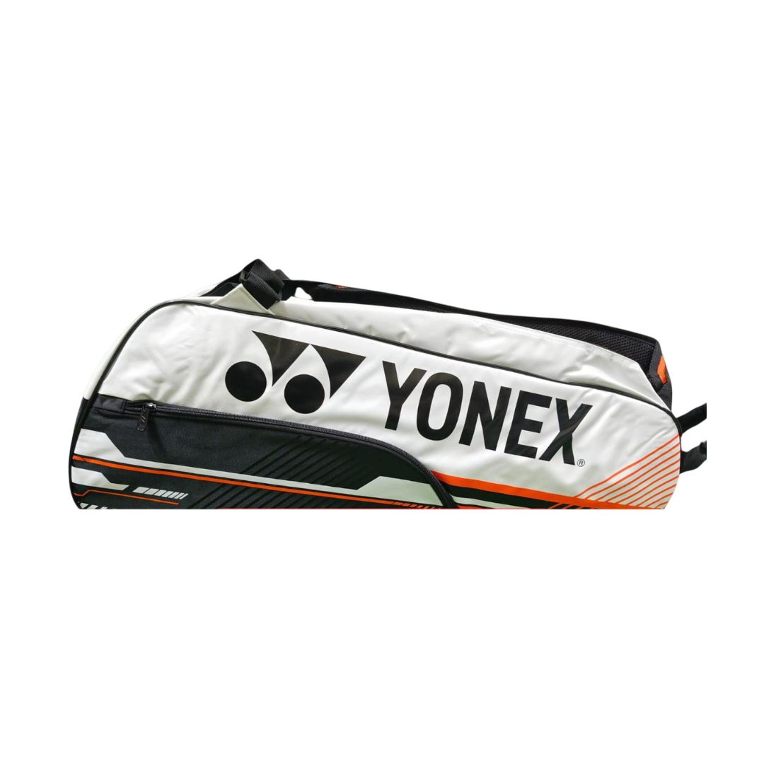 Yonex BT6 Tournament Kit Bag 324-1226 (White/Black) – Premium Badminton Kit Bag | ProBadminton.in