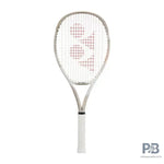 Yonex VCORE Game Tennis Racquet (265g) in elegant Sand Beige color, showcasing its full design, available at ProBadminton.in.