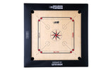 Hercules Bulldog Platinum Carrom Board – 4x2 Frame, 12mm Birch Ply, H.I Speed Extra Rebound Professional Board