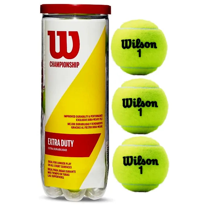 Wilson Championship Tennis Balls – Extra Duty Felt Best Tennis Ball