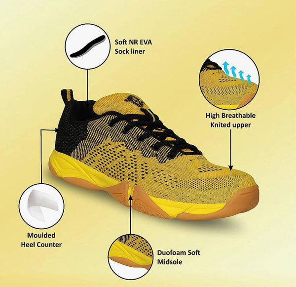 Nivia glister sales badminton shoes