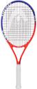 Alt Text: "A close-up of the Head Ti.Radical Elite's 107 sq.in oversized head, highlighting the large sweet spot for more forgiving off-center hits. Get yours at ProBadminton.in."