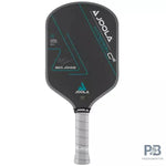 Joola Ben Johns Hyperion C2 CFS 16 Paddle dynamic shot: "The Joola Ben Johns Hyperion C2 CFS 16 Pickleball Paddle in a dynamic action shot on a pickleball court. now on probadminton.in