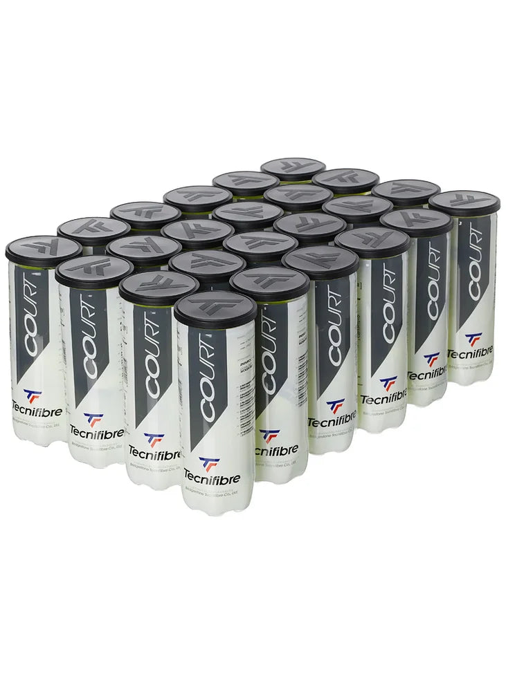Technifibre Court Balls – Best Tenes Ball Prize in India | 24 Cans