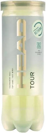 HEAD Tour Yellow Tennis Balls - Best Price India