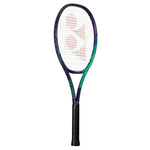 Yonex VCORE Pro 97D tennis racquet in a clean green and purple color scheme, showcasing its full design, available at ProBadminton.in.