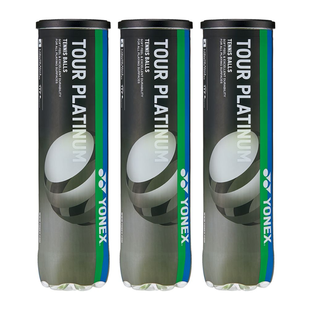 Yonnex Tour Platinam Tenis Ball – Best Tenis Ball Price India | 4 Pack