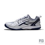 HUNDRED Raze Badminton Shoes (White / Navy) - Probadminton
