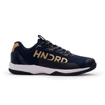 Hundred XOOM Pro Non-Marking Cushion Badminton Shoe (Navy/Gold)