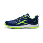 HUNDRED Raze Badminton Shoes (Navy / Lime)