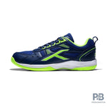 HUNDRED Raze Badminton Shoes (Navy / Lime) - Probadminton