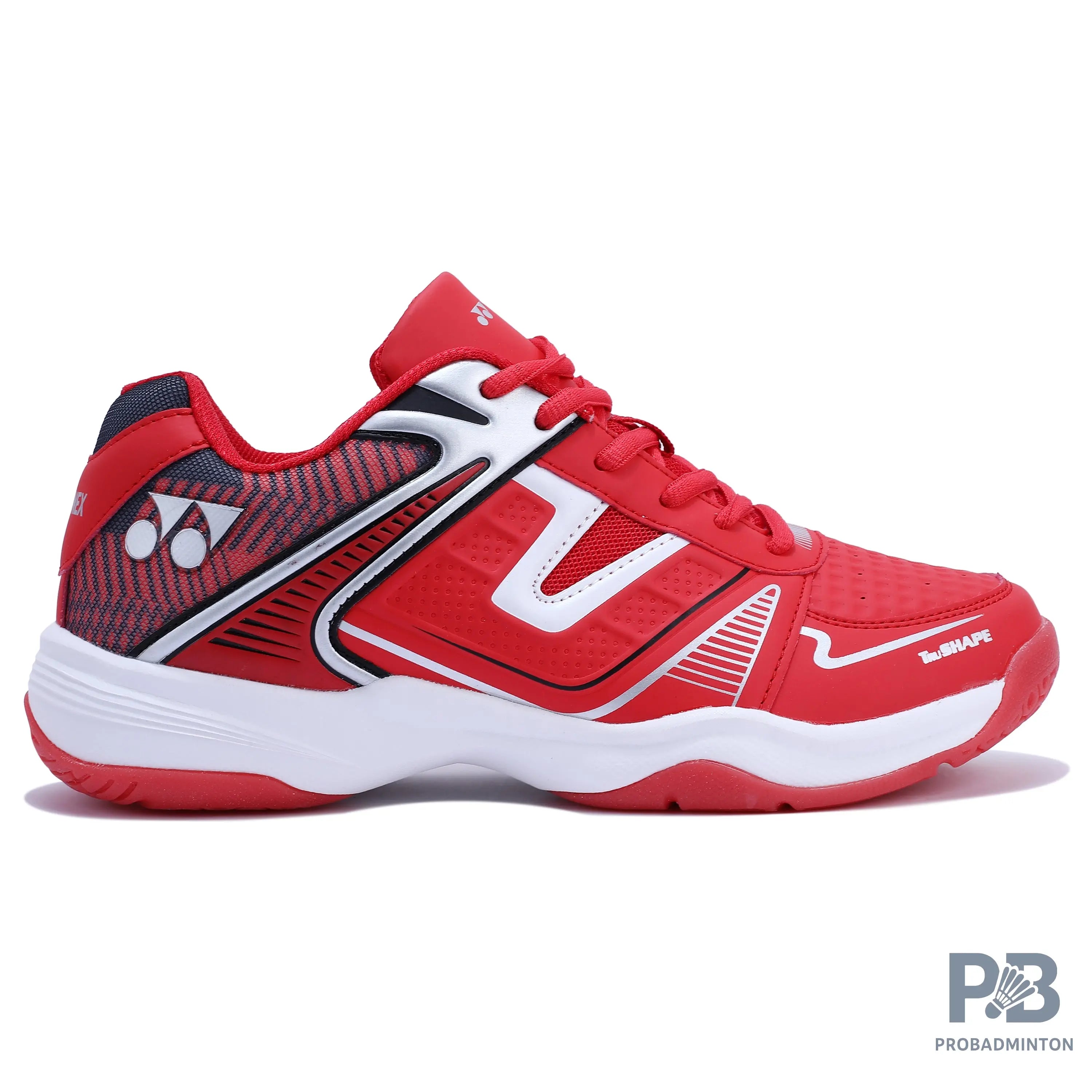 Yonex Tokyo Badminton Shoe, Red/White