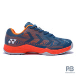 Yonex Precision 2 Badminton Shoes (MIDNIGHT TORQUISE / OXY FIRE ) - Probadminton