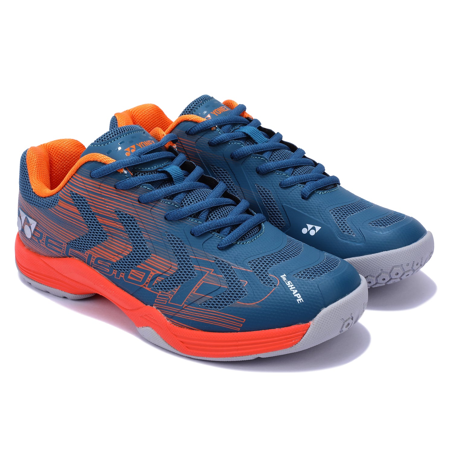 Yonex Precision 2 Badminton Shoes (MIDNIGHT TORQUISE / OXY FIRE )